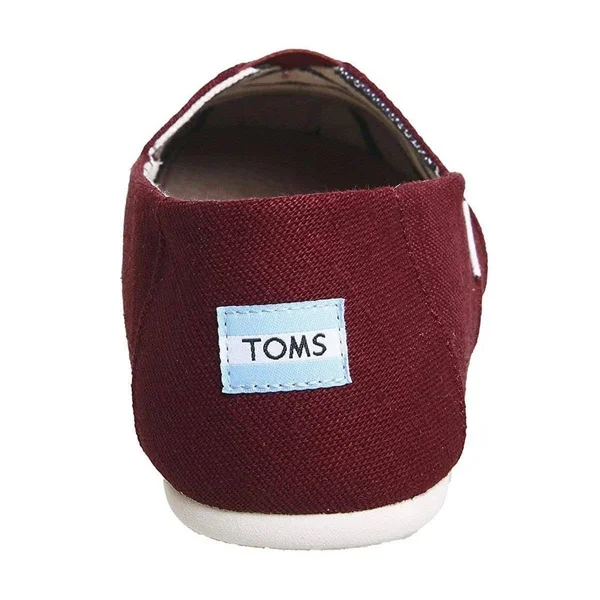 Toms Venice Collection Alpargata (Black Cherry Heritage canvas) Men's Slip on Shoes