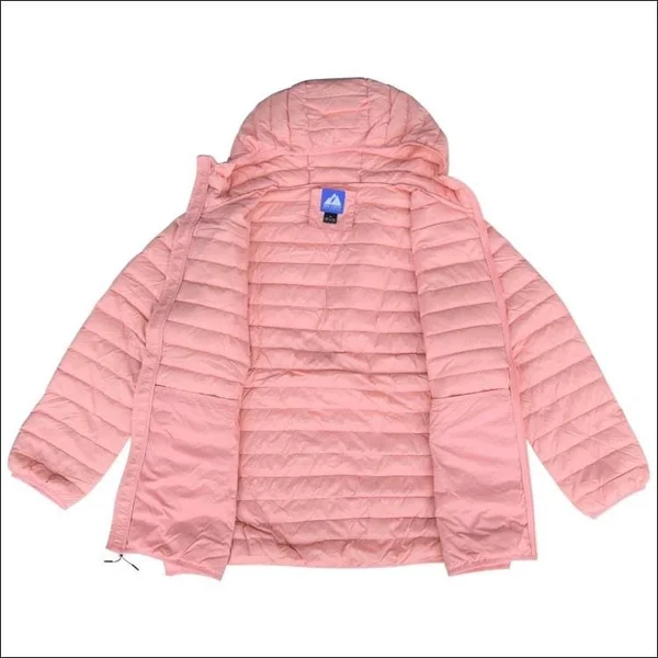 Snow Country Outerwear Plus Extended Size Packable Down Jacket Hooded Coat 1x-6x 1x, Cranberry