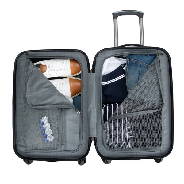 Ben Sherman &Nottingham& 2-Piece 20in/28in Lightweight Hardside 4-Wheel Spinner Luggage Set - Charcoal