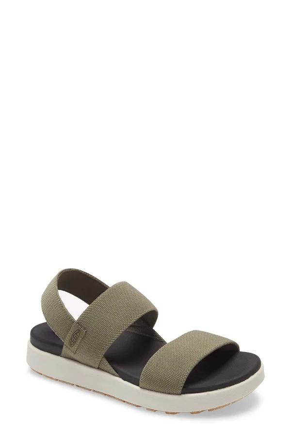 Keen Elle Backstrap 7.5 - Dusty Olive (Women's)