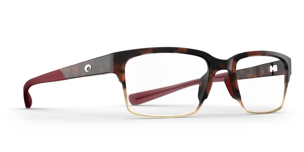 Costa Del Mar 6S8008 OCR220 Eyeglasses 800803 235 MT Olive Grn Fade to Clear
