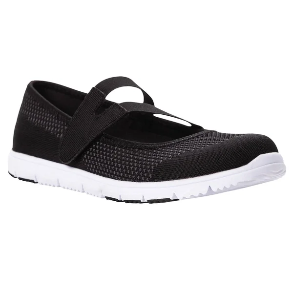 Propet Women's TravelWalker Evo Mary Jane, Size: 7.5, Black Mesh