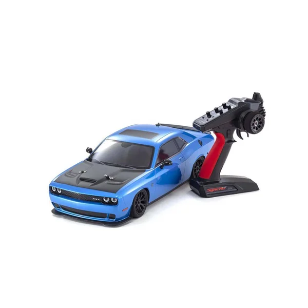 Kyosho 1/10 Fazer MK2 Challenger SRT RTR, Hellcat B5, Blue, KYO34415T2