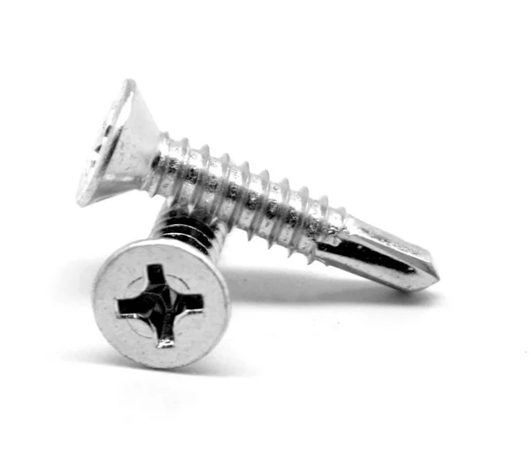 #8-18 x 1x22 (FT) Self Drilling Screws Phillips Flat Head #2 Point Stainless Steel 410 Pk 1000