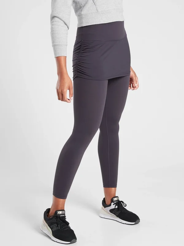 Athleta Women's Elation 2 in 1 7/8 Tight Spring Night Tall Size L