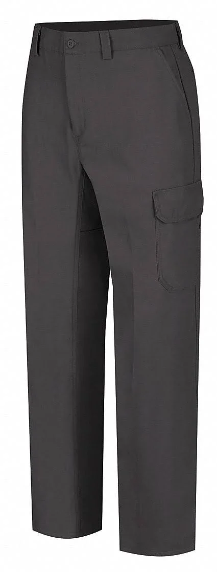 Wrangler Workwear Men's Functional Cargo Work Pant, Charcoal, 48x32