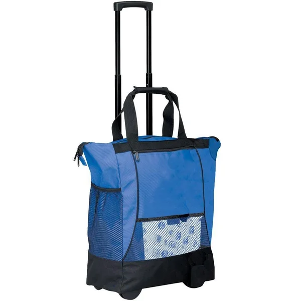 on The Go Rolling Tote - Blue
