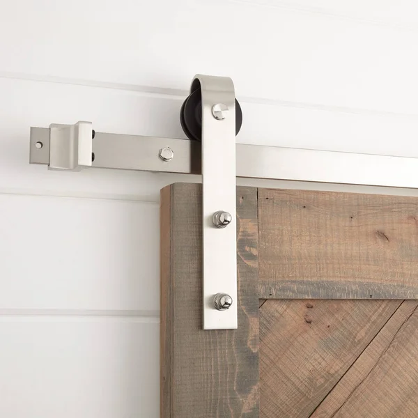 120x22 Hal Barn Door Hardware Kit - Stainless Steel - Signature Hardware