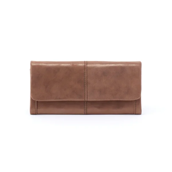 Hobo Wonder Wristlet Wallet, Brass