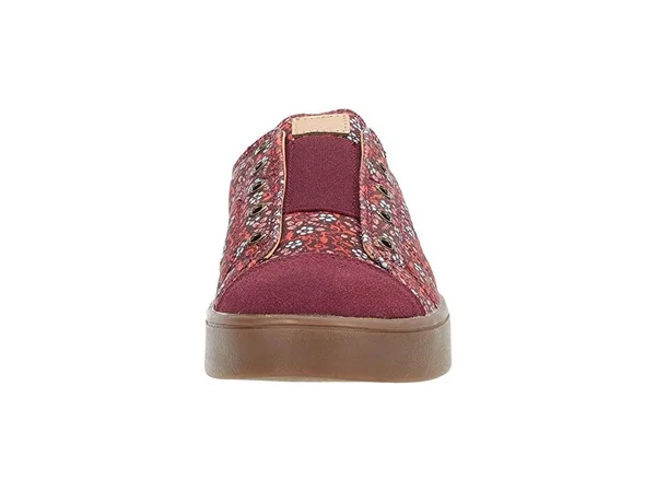 Spenco Orthotic Slip-On Shoes - Malibu Floral - Size 6 Medium, Port