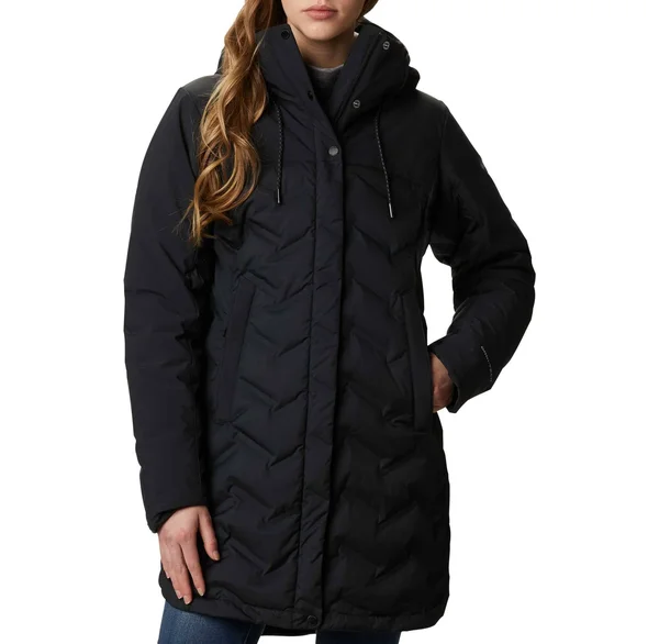 Columbia Women's Mountain Croo Long Down Jacket - M - Black