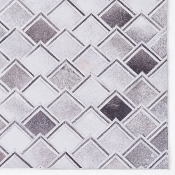 Linon Laredo Fortin Rug, Grey, 5x7 ft