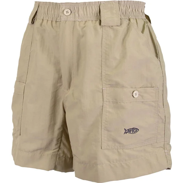 AFTCO Original Fishing Shorts - Khaki - 42