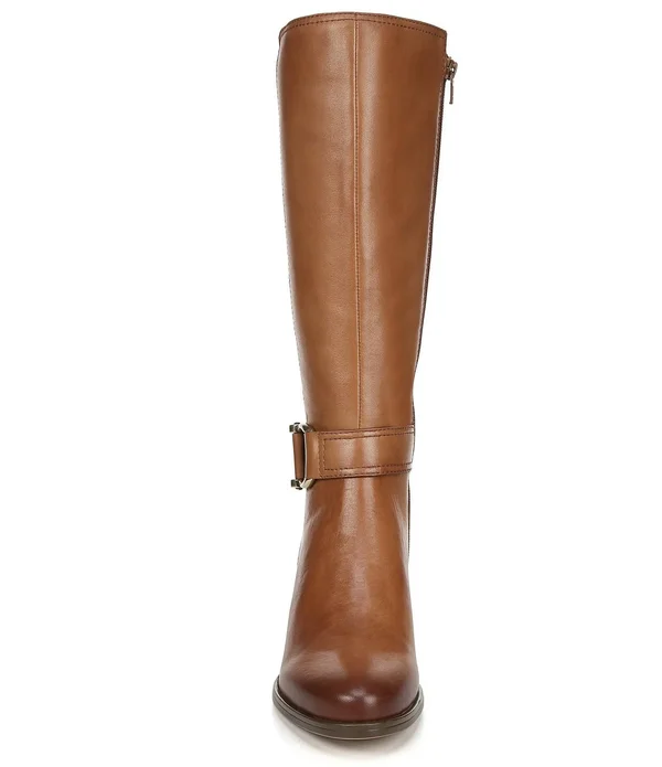 Naturalizer Women's Daelynn Wide Calf Knee High Boot - Size: 6.5, Light Leather