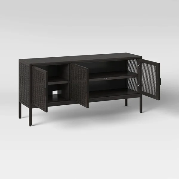 Minsmere TV Stand for TVs Up to 55x22 Black - Opalhouse