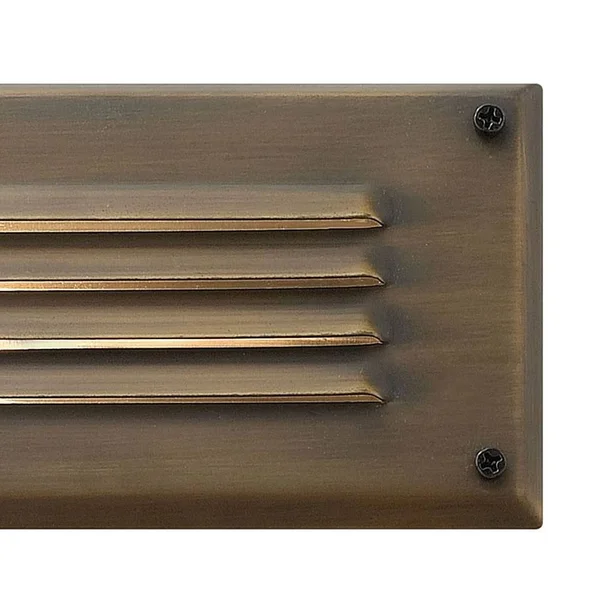 Hinkley - 1594BZ-LL - LED Brick Light - Deck Louvered - Bronze