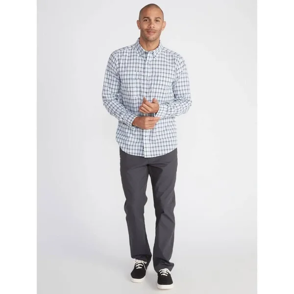 ExOfficio Men's BugsAway Halo LS Shirt - Large - Blue Bell