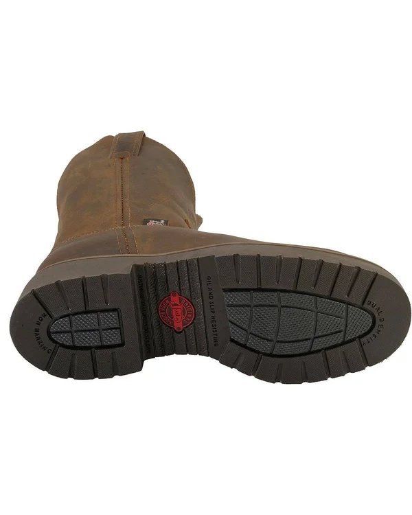 Justin Boots Men's J-Max Rugged Bay Gaucho Work Boots