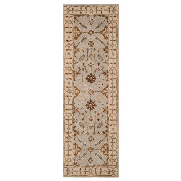 Safavieh Royalty ROY870A Area Rug Cream/Light Grey 8& x 10& Rectangle