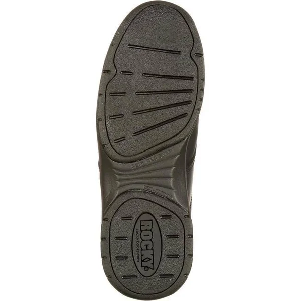 Rocky SlipStop Plain Toe Oxford Black