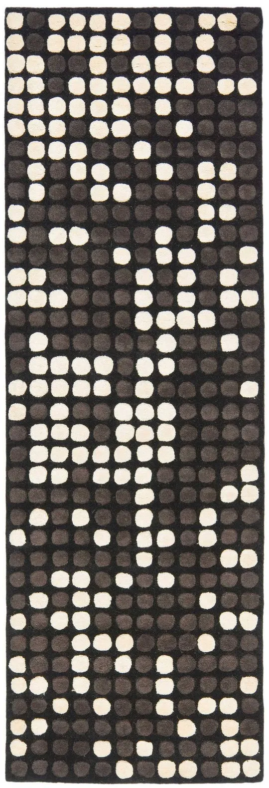 Safavieh Soho SOH726A 7&6x22 x 9&6x22 Black - White Area Rug