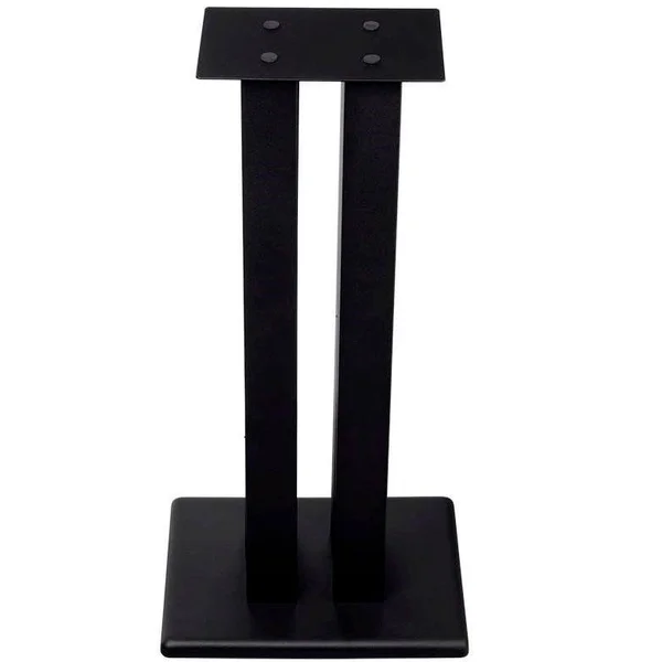 Monolith 24 inch Speaker Stand Each - Black, Supports 75 lbs, Adjustable with