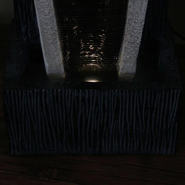 Sunnydaze Decor Gentle Virtue Indoor Tabletop Water Fountain with LED Light