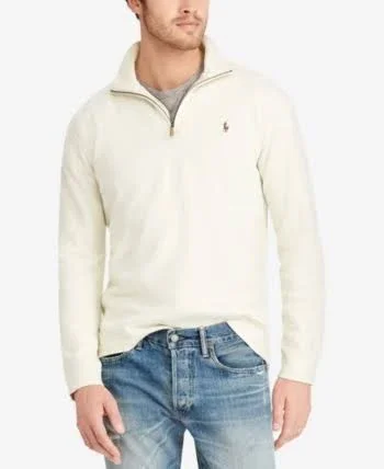 Polo Ralph Lauren Mens Estate Ribbed Mock Neck Sweater