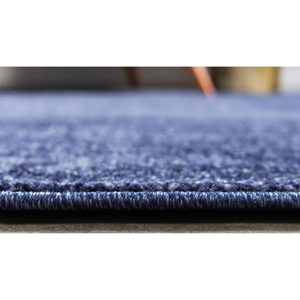 Unique Loom Charlotte Del Mar Area Rug - 5& x 8& Navy Blue