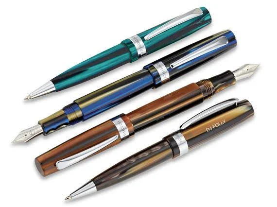 Monteverde Giant Sequoia Fountain Pen Green Stub 1.1