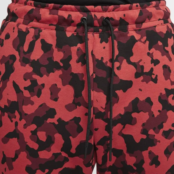 Nike Men's Sportswear Tech Fleece Pants: Red/Black CJ5981-603