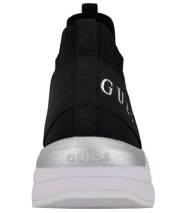 Guess Women's Bellini Stretch Knit Sneakers - Black