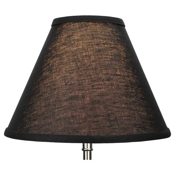 Fenchel Shades - 5x22 Top Diameter x 12x22 Bottom Diameter x 9 Slant, (Spider Attachment) Empire Lamp Shade - (Designer Linen Bl