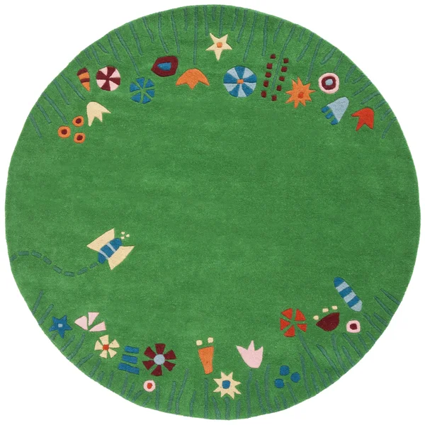Safavieh Kids Green/Multi 6 ft. x 9 ft. Area Rug
