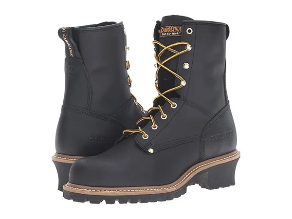 Carolina Elm 8x22 Logger 8.5 Men's Black