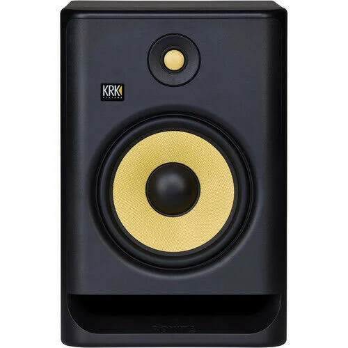 KRK Rokit 8 G4 Generation 4 8x22 2-Way Active Studio Monitor (Single, Black) New RP8G4