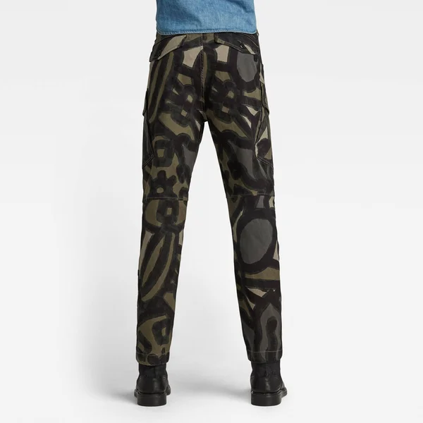 G-Star Raw Men Roxic Straight Tapered Cargo Pants Multi Color Size 32-34