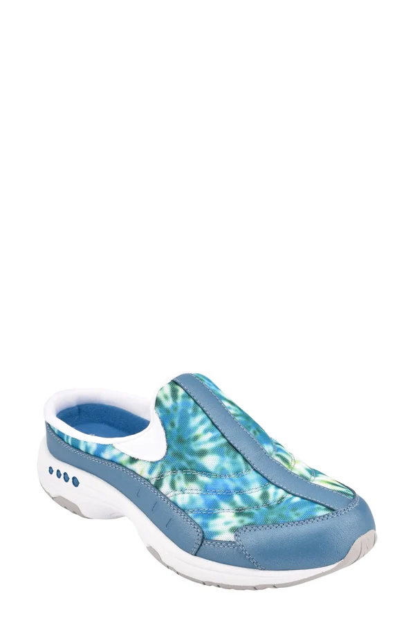 Easy Spirit Traveltime Walking Mule (Women's), Size: 9.5, Blue