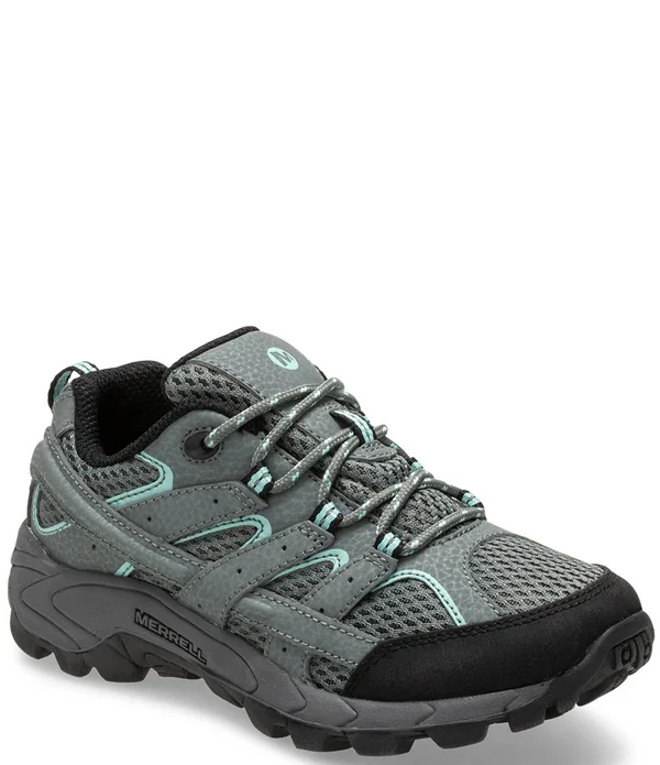 Merrell Kid's Moab 2 Low Lace Shoe - Size: 2, Sedona Sage