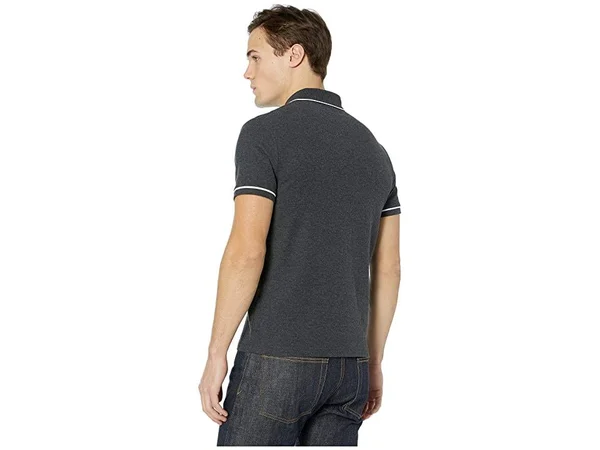 Original Penguin Earl Polo (Dark Charcoal Heather 1) Men's Short Sleeve Pullover