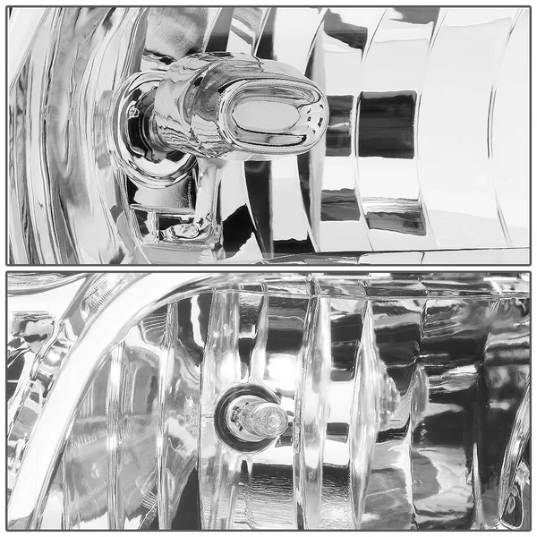 DNA Motoring for 09-18 Dodge Ram Truck 1500/2500/3500 Pair of Headlight Chrome Housing Amber Corner HeadAmp - 4th Gen 10 11 12