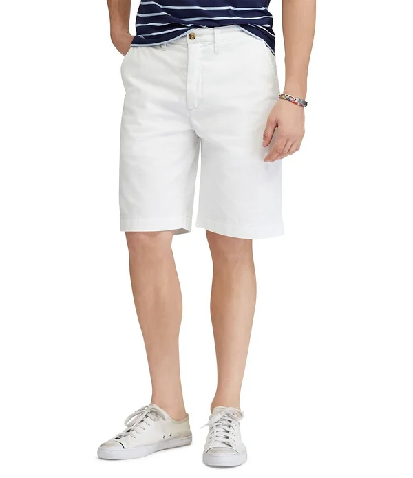 Polo Ralph Lauren Relaxed-Fit Twill Surplus Shorts, Mens, 30, White