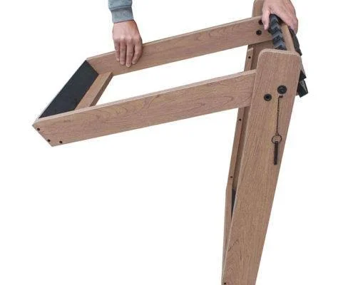 Rush Creek 10-Gun Folding Portable Storage Rack
