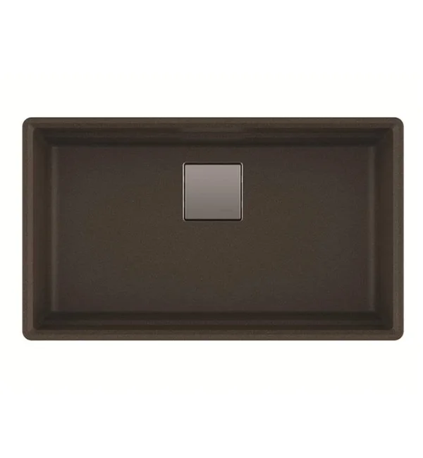 Franke PKG11031CHA Peak Champagne Undermount Granite Single Bowl Kitchen Sink