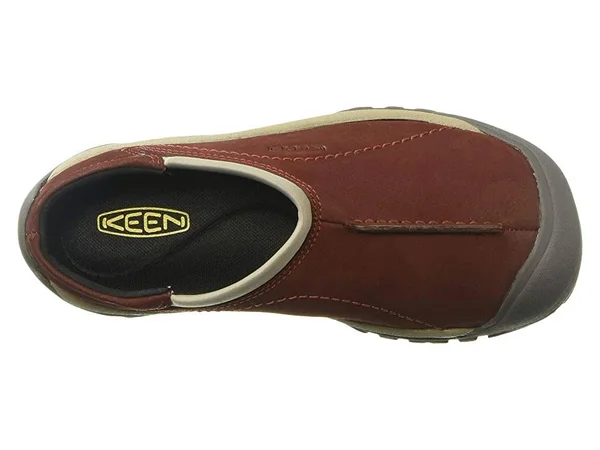 Keen Women's Kaci Slide - 6.5 - Fired Brick - Plaza Taupe
