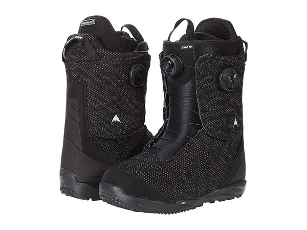 Burton Men's Swath Boa Snowboard Boot, Black, 7.0