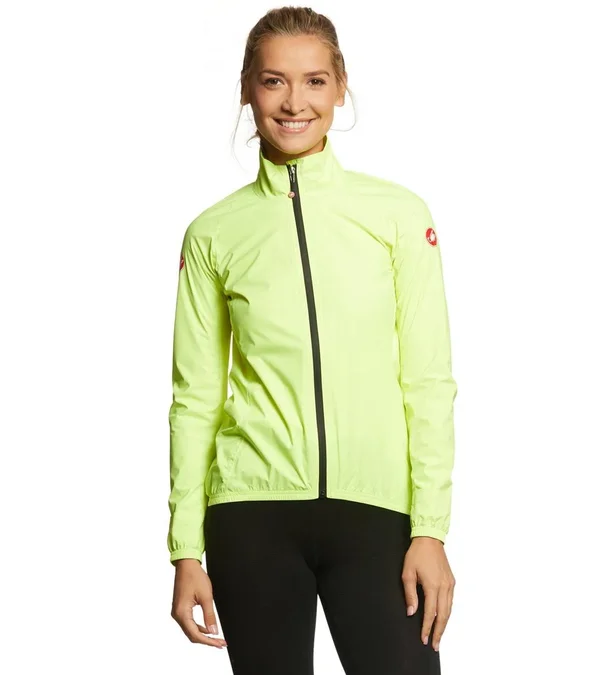 Castelli Emergency Jacket - Women's Yellow Fluo - XL