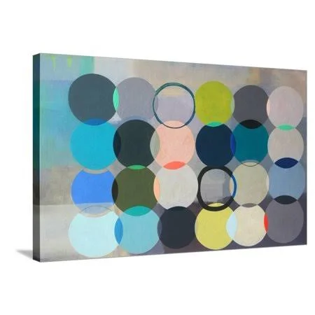 All of Space Is Completely Silent - Abstract Gallery-Wrapped Canvas Print Wall Art by Naomi Taitz Duffy, Size: 36 x 24