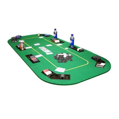 JP Commerce Texas Hold&em Folding Poker Table COVER, Green