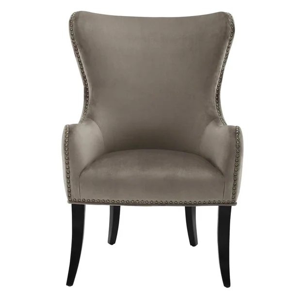 Linon Salem Beige Round Back Chair